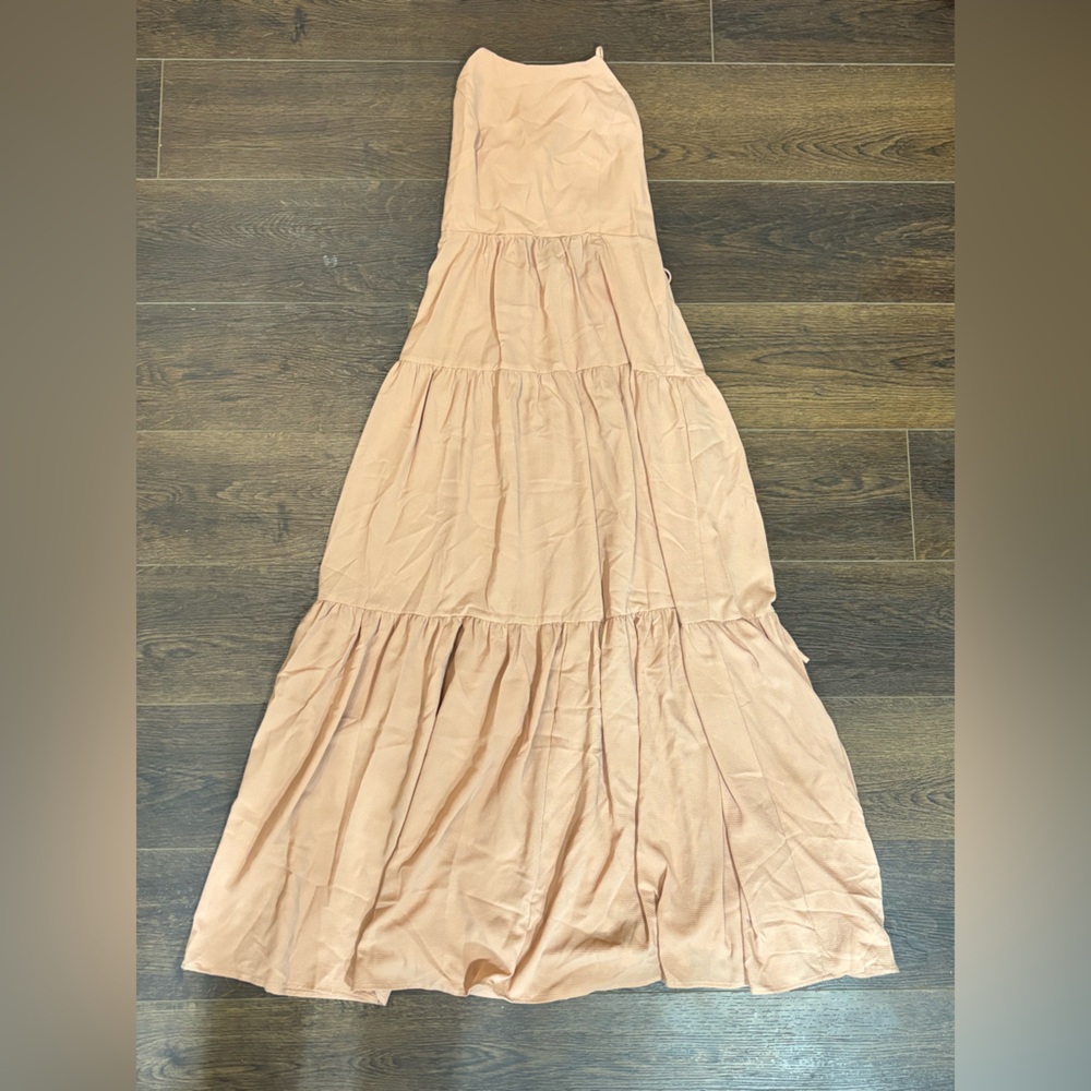 H&M Blush Pink Textured Dress